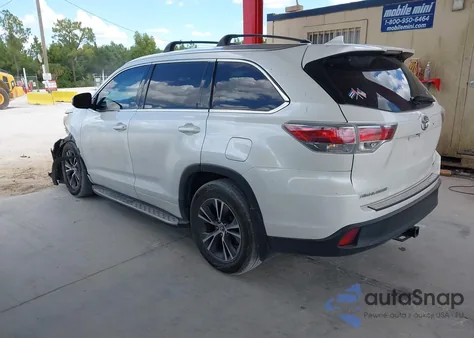 2016 Toyota Highlander Xle V6 from USA, damaged, VIN 5TDKKRFHXGS177389